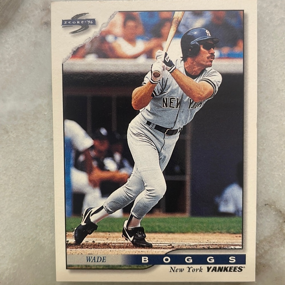 1996 Wade Boggs card